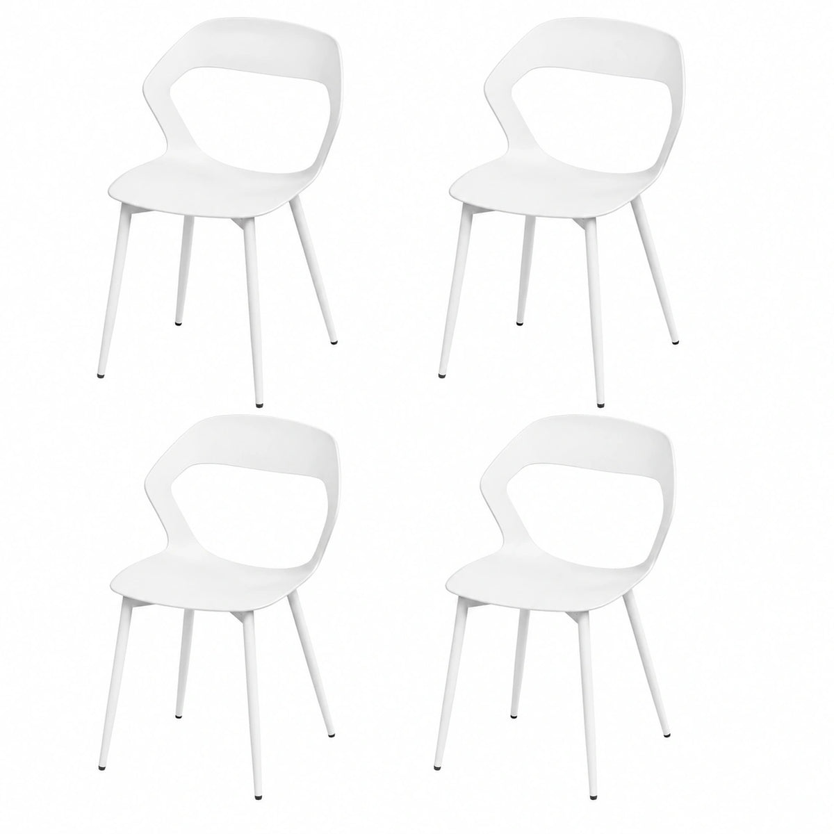 Chaise, coloris blanc, pour la salle à manger ou la cuisine