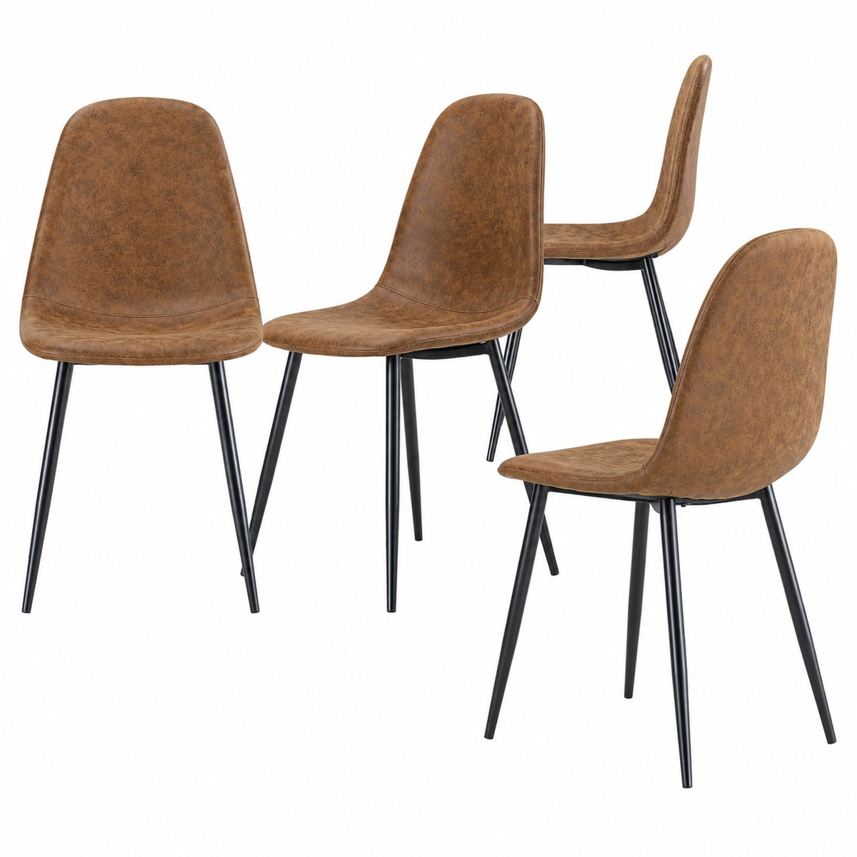 Bureau, en métal, coloris marron, pour l’espace de travail