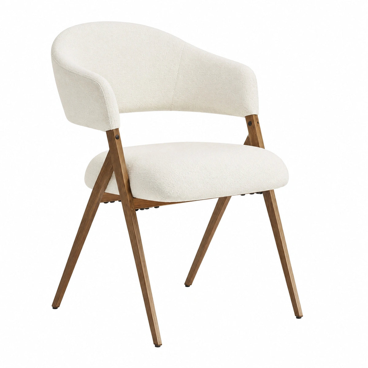 Chaise, rembourré, coloris beige, pour la salle à manger ou la cuisine