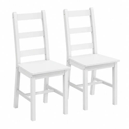 Chaise, coloris blanc, pour la salle à manger ou la cuisine