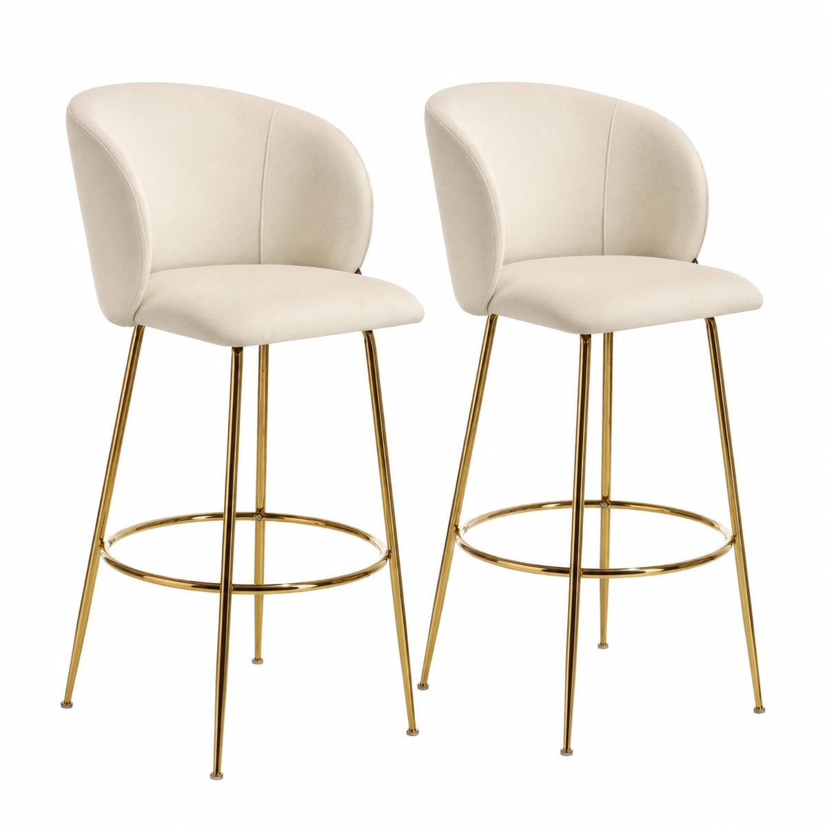 Chaise, rembourré, en velours, pour la salle à manger ou la cuisine