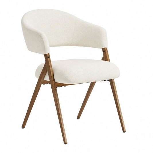 Chaise, rembourré, coloris beige, pour la salle à manger ou la cuisine